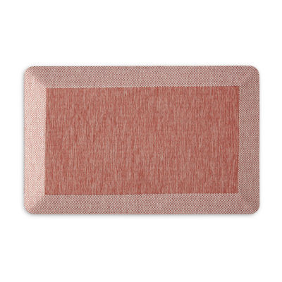 Martha Stewart Mira Air Solid Indoor Rectangular Kitchen Mat