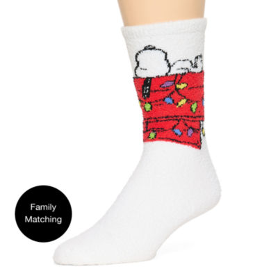 Unisex Adult Peanuts Snoopy 1 Pair Slipper Socks