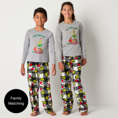 Big Unisex Grinch Dr. Seuss 2-pc. Christmas Pajama Set