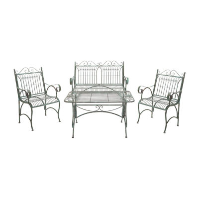 Leah Patio 4-pc. Iron Conversation Set