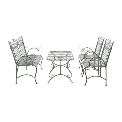 Leah Patio 4-pc. Iron Conversation Set