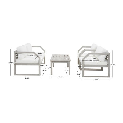 Dren Collection 4-pc. Conversation Set Weather Resistant