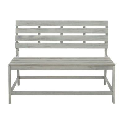 Ruben Natural Wood Patio Bench