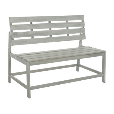 Ruben Natural Wood Patio Bench