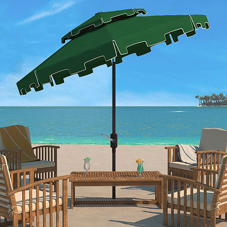 Zimmerman Outdoor Patio Umbrella, One Size, Green