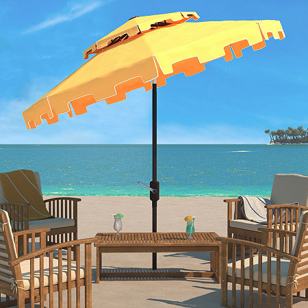 Zimmerman Outdoor Patio Umbrella, One Size, Yellow