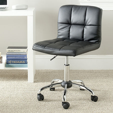 Carleton Desk Chair, One Size, Black