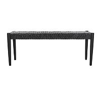 Bandelier Bench, One Size, Black