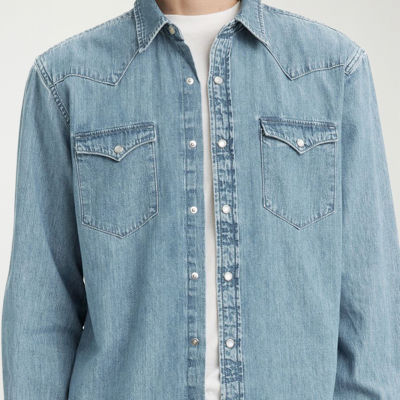 Levi's® Mens Long Sleeve Western Shirt