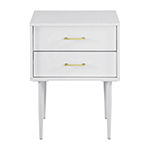 Olivia Two-Drawer Side Table