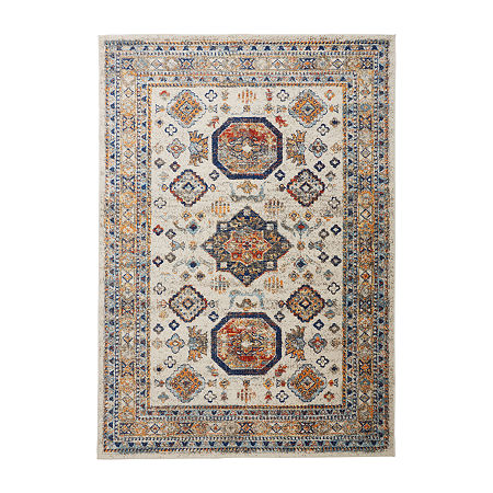 Weave And Wander Michelle Rectangular Rugs & Floor Coverings Indoor Accent Rugs, One Size, Orange