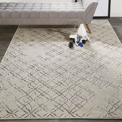 Weave And Wander Aria Geometric Indoor Rectangular Accent Rug