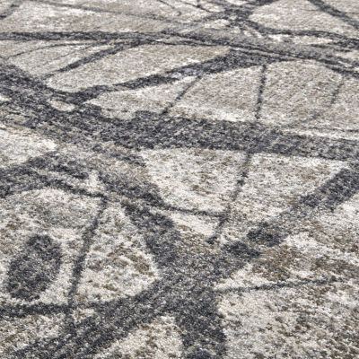 Weave And Wander Zoey Abstract Indoor Rectangular Accent Rug