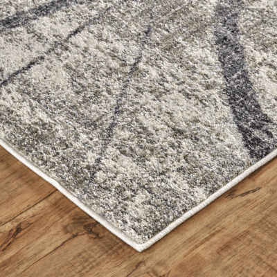 Weave And Wander Zoey Abstract Indoor Rectangular Accent Rug