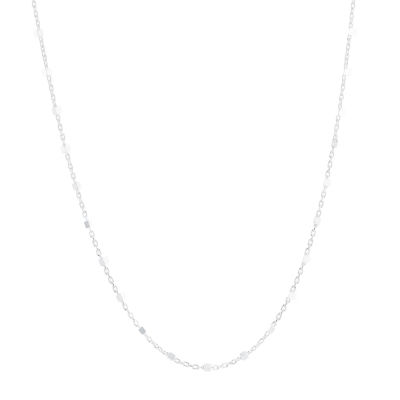 Silver Treasures Made in Italy Sterling Silver 16-20" Chain Necklace
