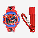 Spiderman Boys Digital Multicolor 2-pc. Watch Boxed Set Spd40061jc21