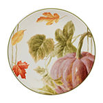 Certified International Autumn Harvest 4-pc. Earthenware Dessert Plate