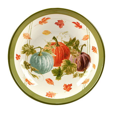 Certified International Autumn Harvest Earthenware Serving Bowl, One Size, Multiple Colors