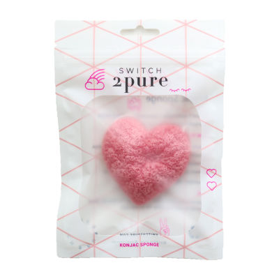 Naturaplaza - Konjac Sponge Heart Orange