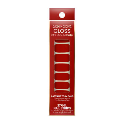Dashing Diva Gloss Shine Gel Color Nail Appliques