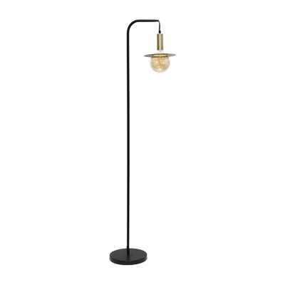 All the Rages Lalia Home Black Oslo Floor Lamp