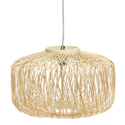 All the Rages Lalia Home Circular Rattan Pendant Lights