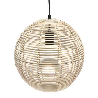 All the Rages Lalia Home Ball Shaped Rattan Pendant Lights