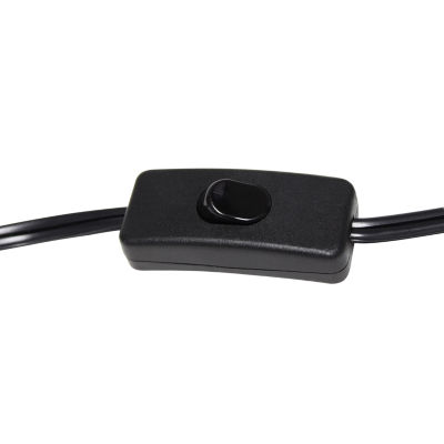 All the Rages Lalia Home Black Oslo Metal Table Lamp