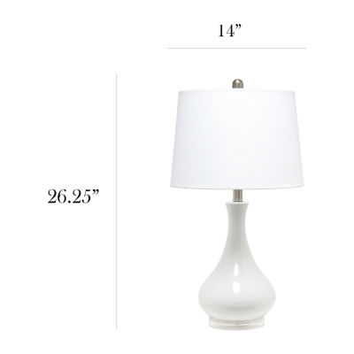 All the Rages Lalia Home Droplet Table Lamp