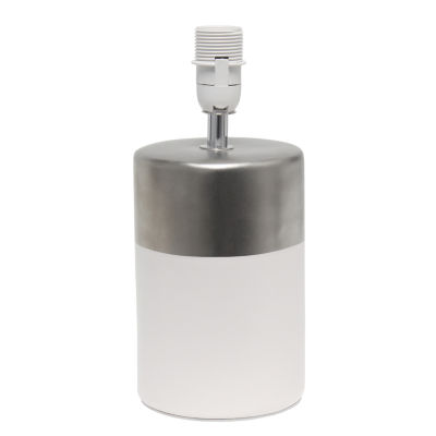 All the Rages Simple Designs Two Toned Table Lamp