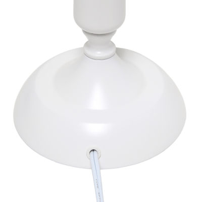 All the Rages Simple Designs Traditional Candlestick Table Lamp