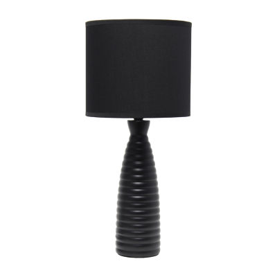 All the Rages Simple Designs Alsace Bottle Table Lamp