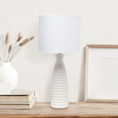 All the Rages Simple Designs Alsace Bottle Table Lamp