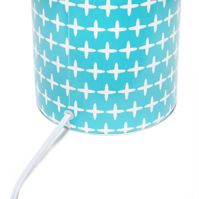 All the Rages Simple Designs Fresh Prints Table Lamp