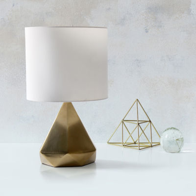 All the Rages Simple Designs Solid Pyramid Table Lamp