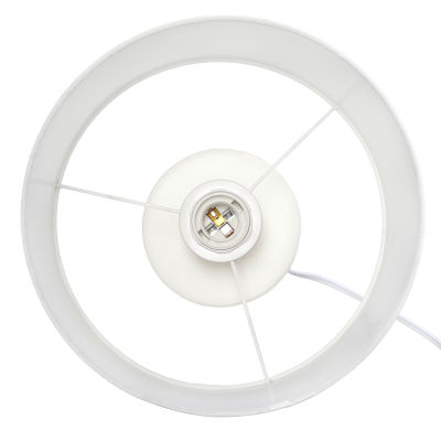 All the Rages Simple Designs Hourglass Table Lamp