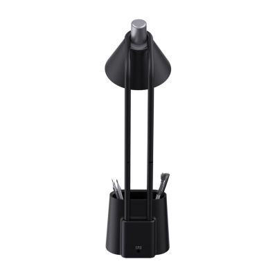 Sheffield Labs 16.6" Raquel Black Matte Led Desk Lamp