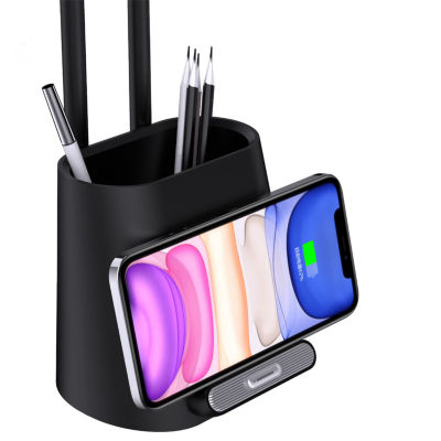 Sheffield Labs 16.6" Raquel Black Matte Led Desk Lamp