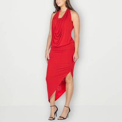 24seven Comfort Apparel Womens Sleeveless Party Dress