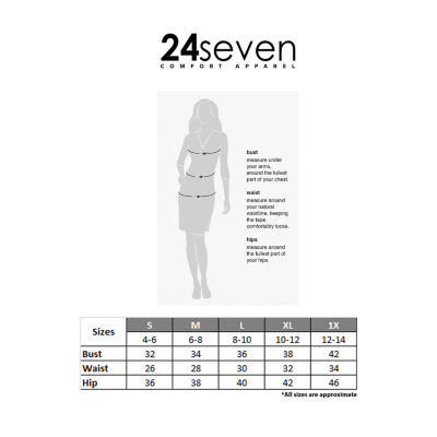 24seven Comfort Apparel Womens Sleeveless Midi Party Dress