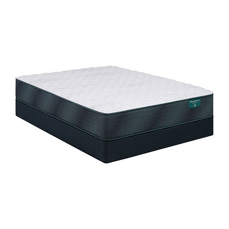 Beautyrest Harmony Beachfront Bay Firm - Mattress + Box Spring, Queen, White