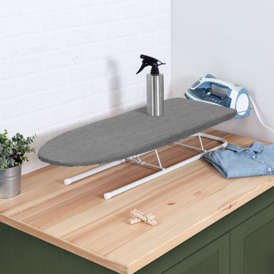 Honey Can Do Gray Small Tabletop Ironing Board
