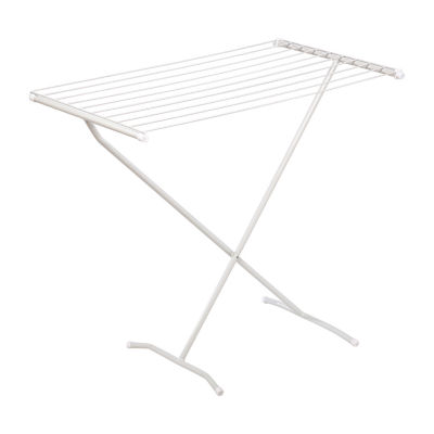 Honey Can Do White Metal Folding X-Frame Drying Rack