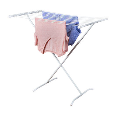 Honey Can Do White Metal Folding X-Frame Drying Rack