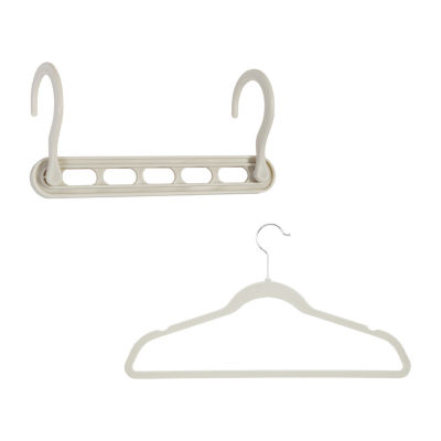 Honey Can Do White 55-Piece Hanger Set