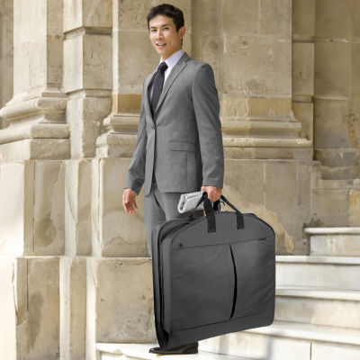 WallyBags 40" Deluxe Travel Garment Bag With Two Pockets