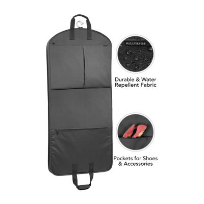 WallyBags 52" Deluxe Travel Garment Bag With Two Pockets