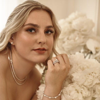 Ever Star (G / SI1-SI2) 2 CT. T.W. Lab-Grown Diamond 10K or 14K Gold Round Stud Earrings