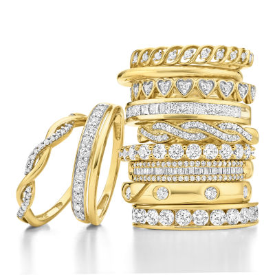 1 CT. T.W. Lab-Grown Diamond Wedding Band in 10K or 14K Gold