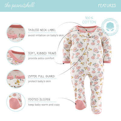 The Peanutshell Boho Girl Baby Girls 3-pc. Sleep and Play